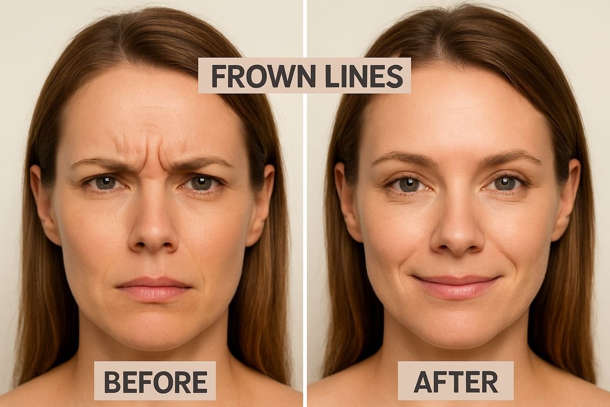 Botox Zornesfalte