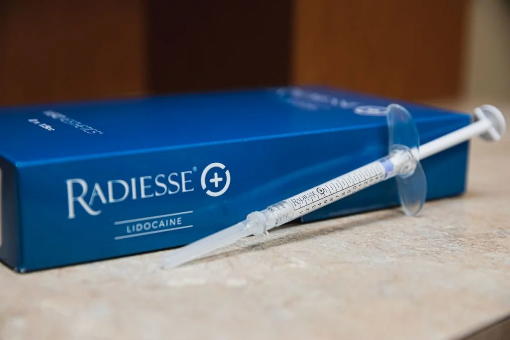 Authentic Radiesse filler product packaging for professional radiesse online bestellen